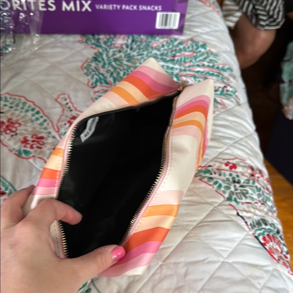 Striped Multicolor Travel Bag
